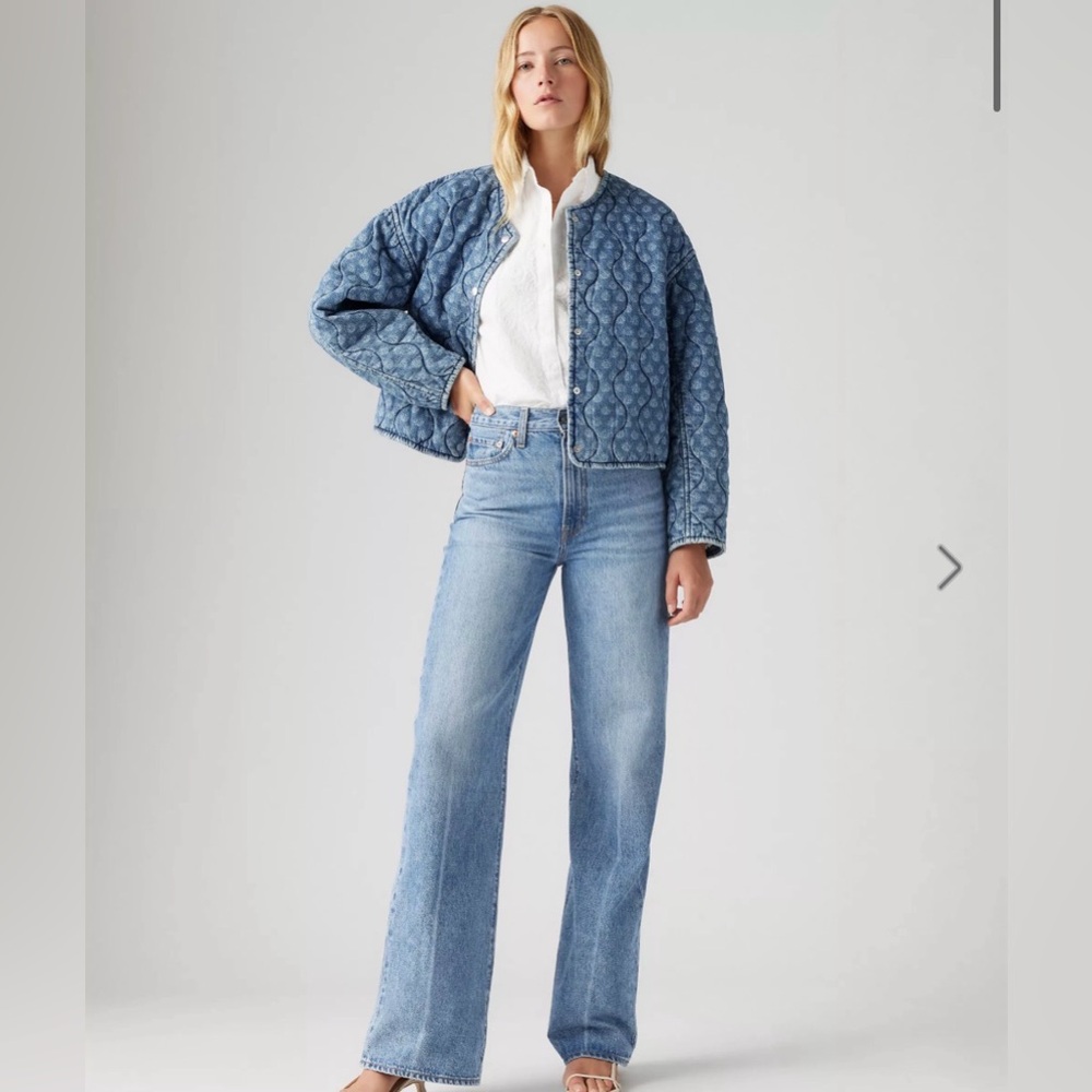 Levi's Ribcage Wide Leg Jeans